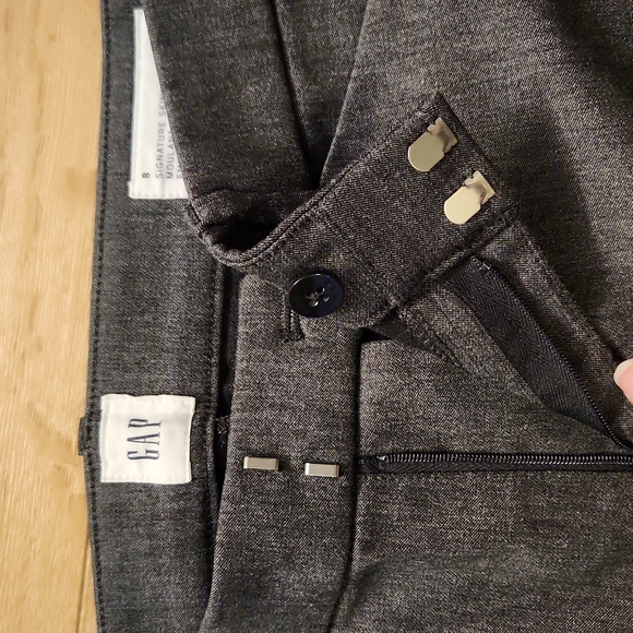Gap signature skinny ankle pant, grey. Sz 8 - Picture 5 of 5
